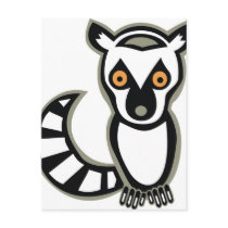 LUNA the LEMUR Postcards