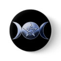 Lunar Goddess Button