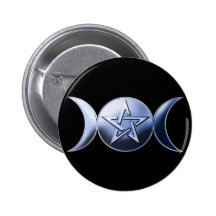 Lunar Goddess Button