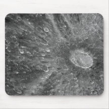 Lunar Impact Crater Tycho on Earth's Moon Mouse Pads