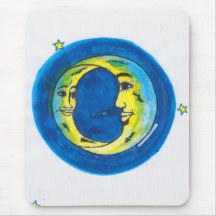 Lunar Love Mousepad