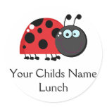 Lunch Bag Label Stickers