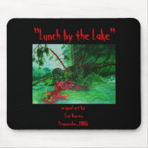 Lunch by the Lake Mouse Pad