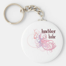 Lunchbox Babe Key Chain