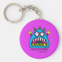 Lunchbox Monster Keychain