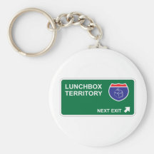 Lunchbox Next Exit Keychain