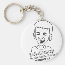 Lunchbox The Man, The Myth, The Legend Keychain