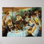 Luncheon of the Boating Party by Pierre Renoir