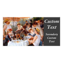Luncheon of the Boating Party Photo Card