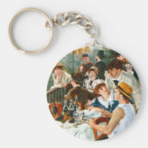 Luncheon of the Boating Party, Renoir Key Chain