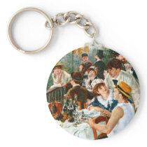 Luncheon of the Boating Party, Renoir Key Chain