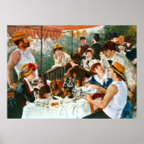 Luncheon of the Boating Party, Renoir Posters