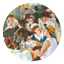 Luncheon of the Boating Party, Renoir Stickers