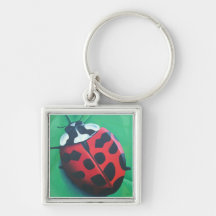 Lunching Lady . . . Bug Keychain