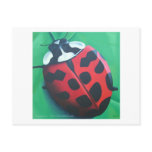Lunching Lady . . . Bug Postcard