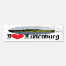 Lunenburg Harbour Bumper Sticker