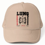 Lung Cancer Awareness Butterfly hats