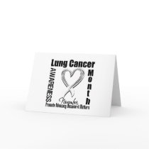Lung Cancer Awareness Month Matters Greeting Cards