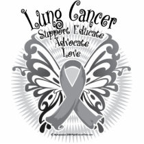Lung Cancer Butterfly 3