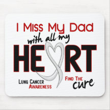 Lung Cancer I Miss My Dad Mousepad