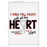 Lung Cancer I Miss My Mum Greeting Card