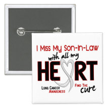 Lung Cancer I Miss My Son-In-Law Pin