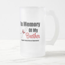 Lung Cancer In Memory of My Brother Coffee Mugs