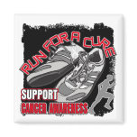 Lung Cancer - Men Run For A Cure magnets