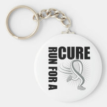 Lung Cancer Run For a Cure Key Chain