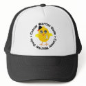 Lung Cancer Warrior Dude hats