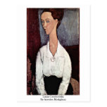 Lunia Czechowska By Amedeo Modigliani Post Cards