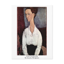 Lunia Czechowska By Amedeo Modigliani Post Cards