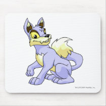Lupe Blue mousepads