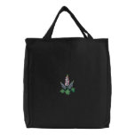 Lupines embroidered bags