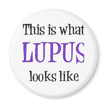 Lupus Awareness Fridge Magnet
