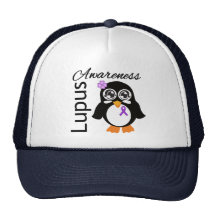 Lupus Awareness Penguin Hat