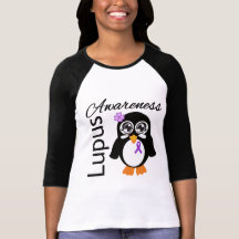 Lupus Awareness Penguin Shirts