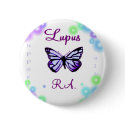Lupus butterfly Button