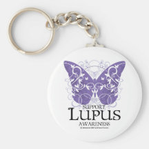 Lupus Butterfly Keychains