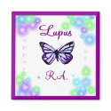 Lupus butterfly Magnet