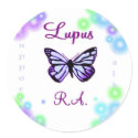 Lupus butterfly Stickers