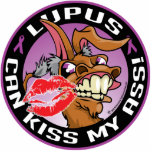 Lupus Can Kiss My Ass photo sculptures