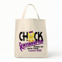 Lupus Chick Interrupted 2 Canvas Bag