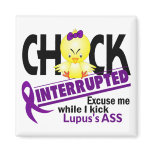 Lupus Chick Interrupted 2 magnets