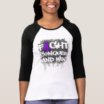 Lupus Fight Conquer and Win Tee Shirt