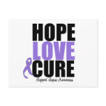 Lupus Hope Love Cure postcards