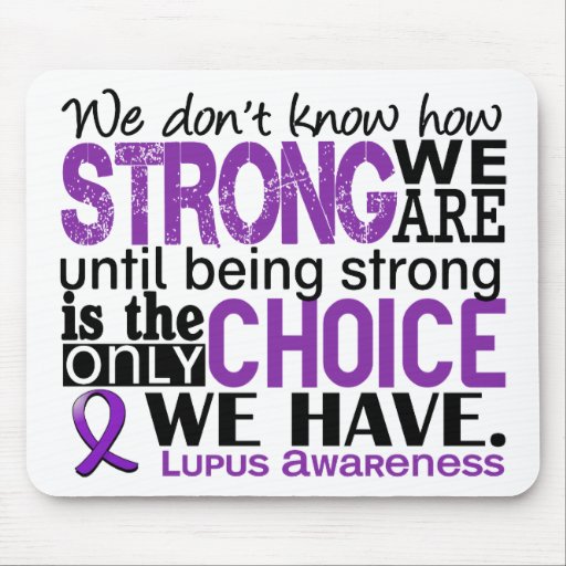 Lupus How Strong We Are Mousemats