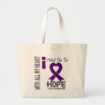 Lupus I Hold On To Hope Canvas Bag
