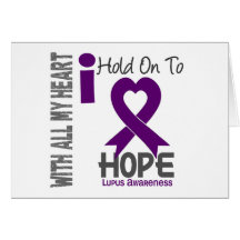 Lupus I Hold On To Hope Cards