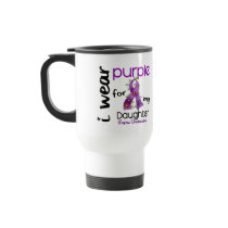 Lupus I WEAR PURPLE FOR MY DAUGHTER 43 Mugs